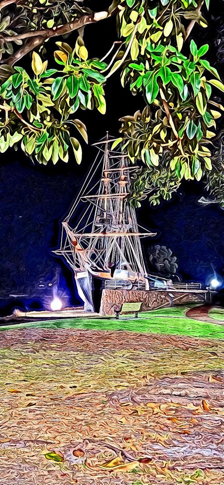 Leaf, Nature, Night, Outdoors, Sailboat, Summer, Tree, Vegetation, Vehicle, Water